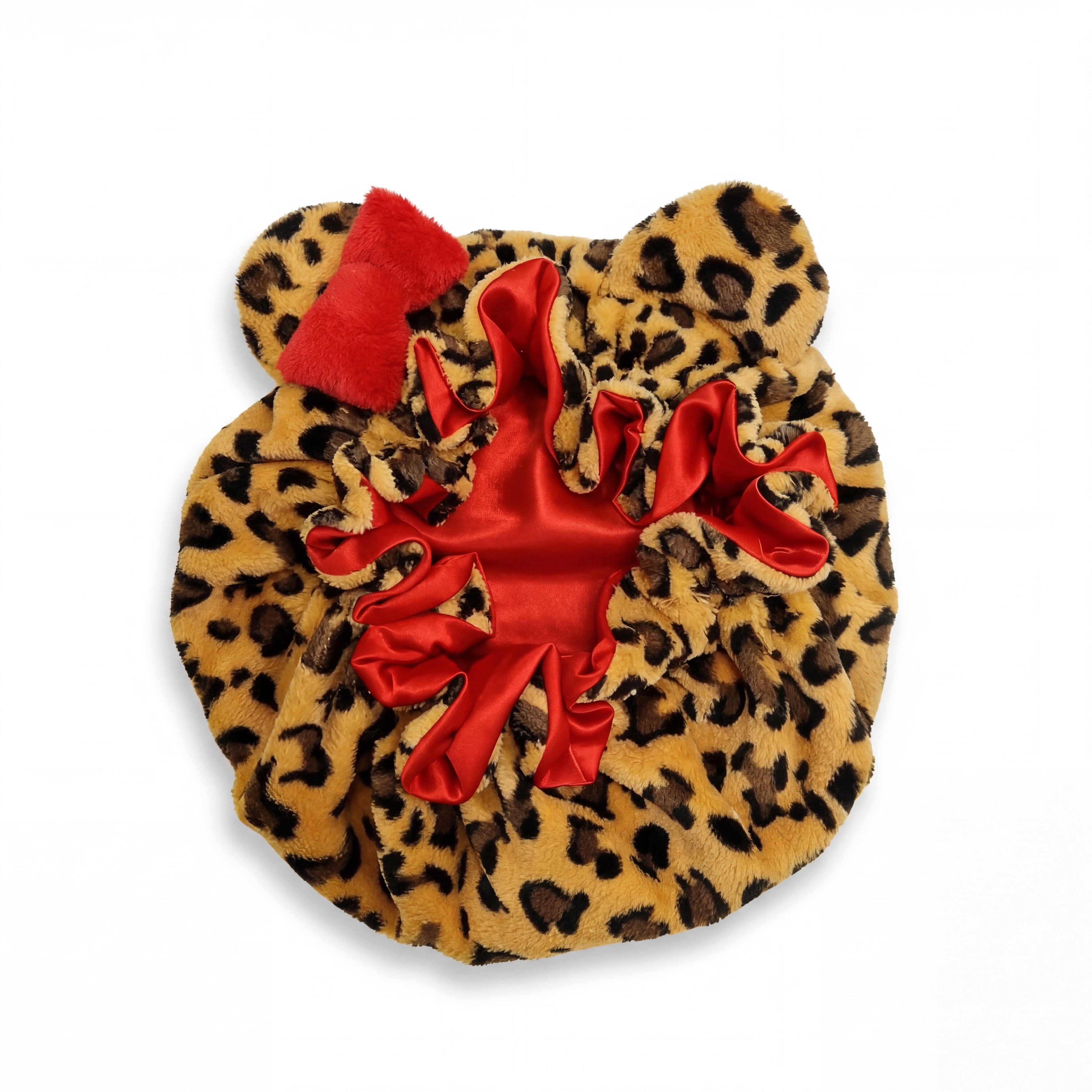 RED PLUSH CHEETAH